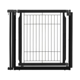 Richell Convertible Elite Optional Door Panel-Pet Gate (Option: Black)