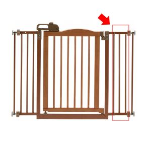 One Touch Gate II Extention Only (Option: Touch Gate II Extension in Brown)