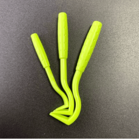 3pcs Flea Remover Hook Tick Remover Tweezer Tick Pull Pet Cat Dog Accessaries Tick Tool Pet Mites Flea Extractor Pet Supplies (Color: Green, size: 3pcs)