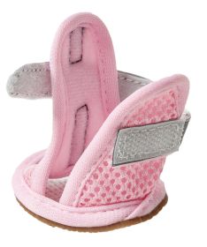 Sporty-Supportive Mesh Pet Sandals Shoes - Set Of 4 (size: large)
